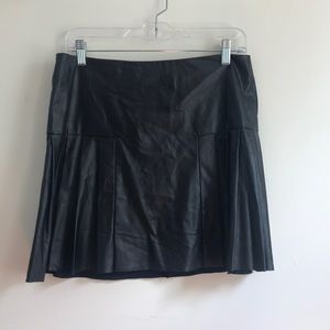 Twelfth Street by Cynthia Vincent Pleather Skirt